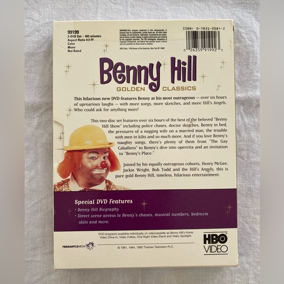 The Benny Hill Show Golden Classics DVD - Picture 2 of 6